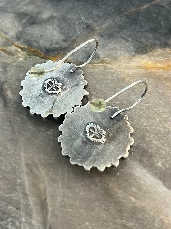 VIRGIN SAINTS & ANGELS CLOISTER EARRINGS - Picture 9 of 11